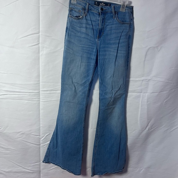 Hollister Light Blue Flare Jeans - Picture 3 of 6